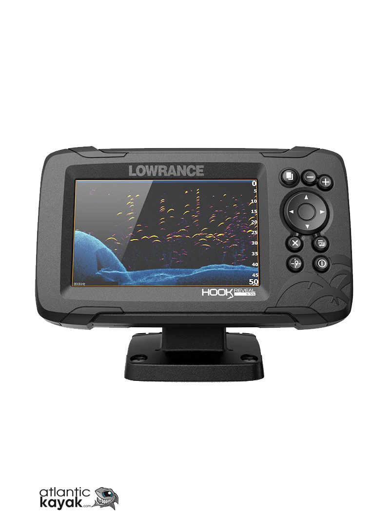 PROBE GPS PLOTTER LOWRANCE HOOK REVEAL 5 HDI 83/200/DOWNSCAN