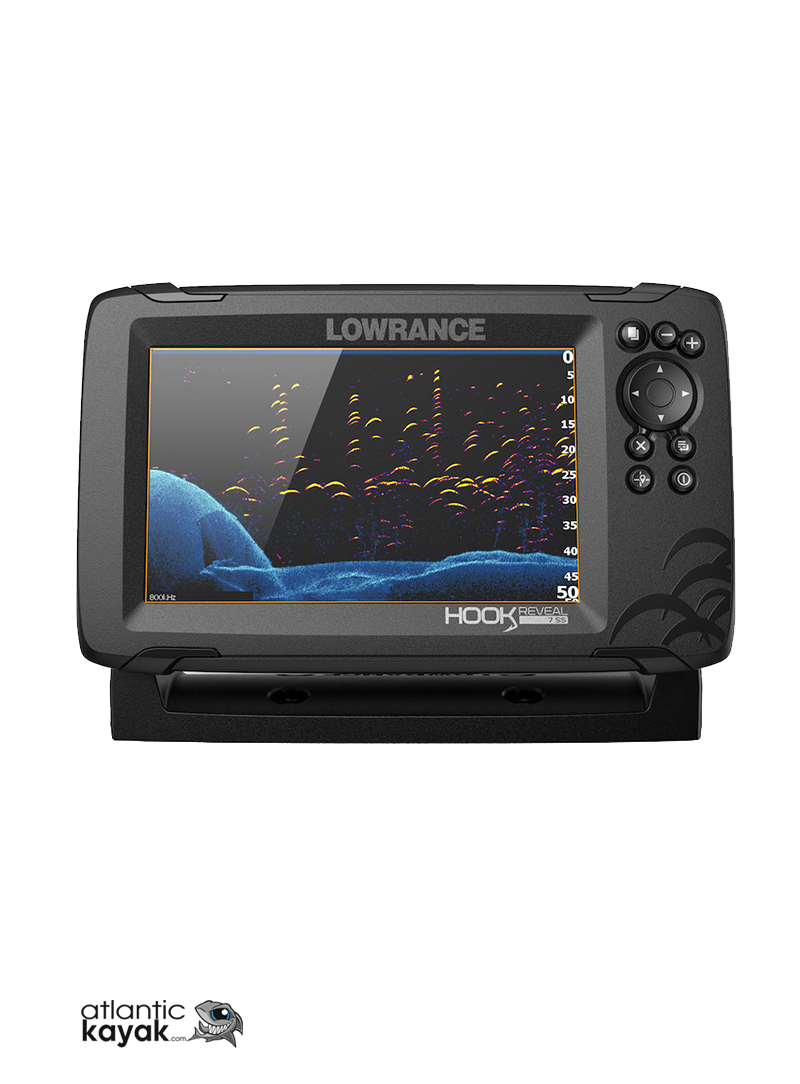 Plotter Lowrance HOOK Reveal 7 HDI 50/200/Downscan 600W GPS Probe