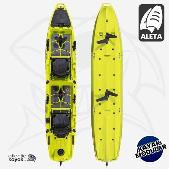 Kayak de pesca Desmontable Kraken | Atlantic Kayak