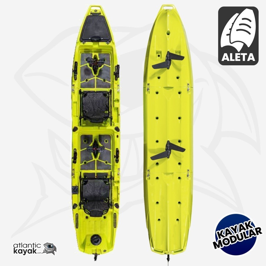 Kayak de pesca Desmontable Kraken | Atlantic Kayak
