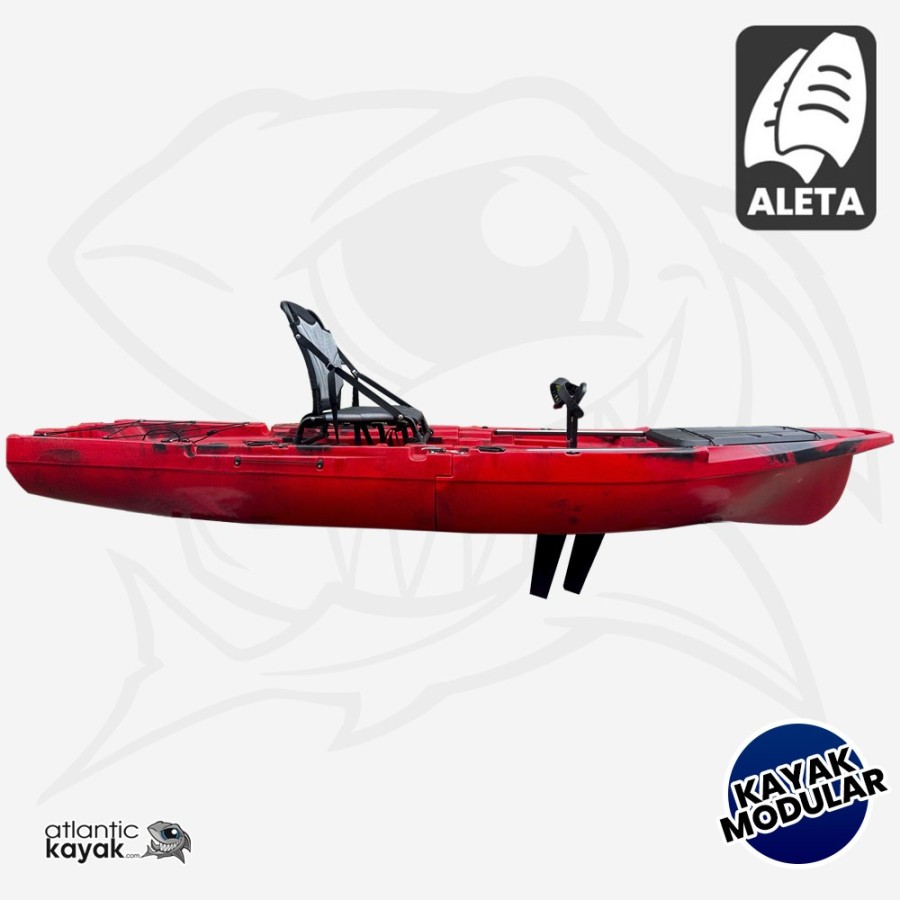 Kayak a pedales Tikal porto para pesca y paseo