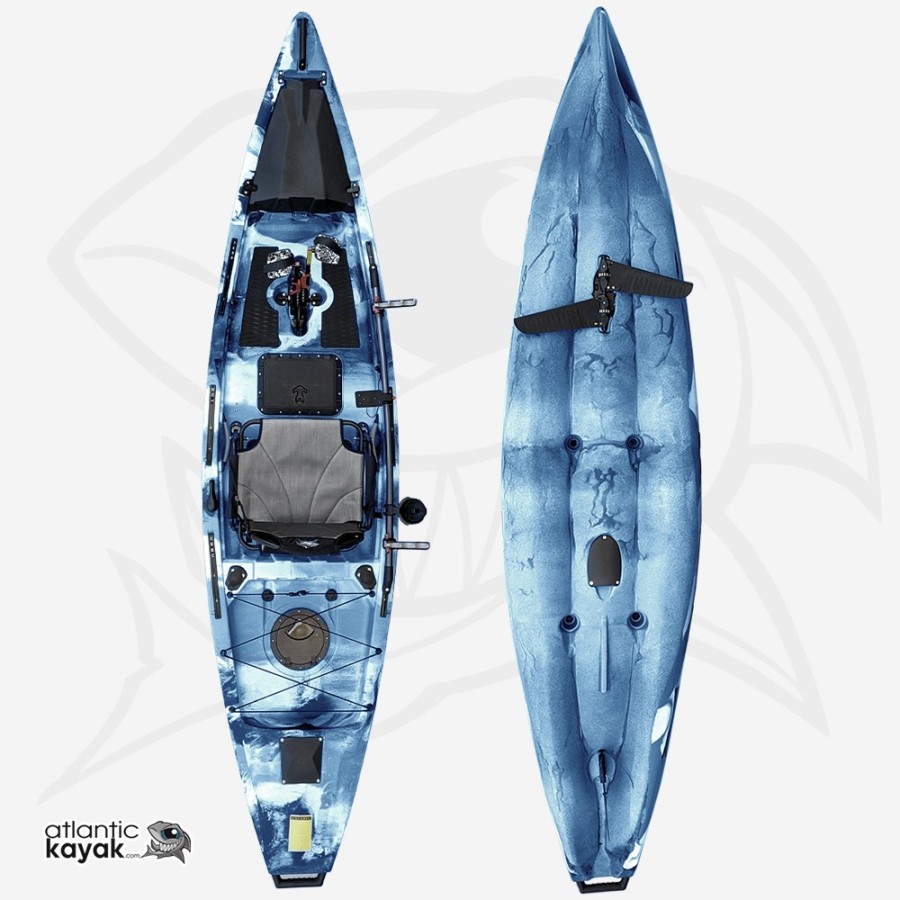 Kayak Nootka ciclon a pedales para pesca | Atlantic Kayak