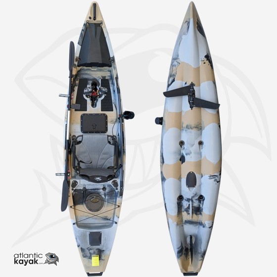 Kayak Nootka ciclon a pedales para pesca | Atlantic Kayak