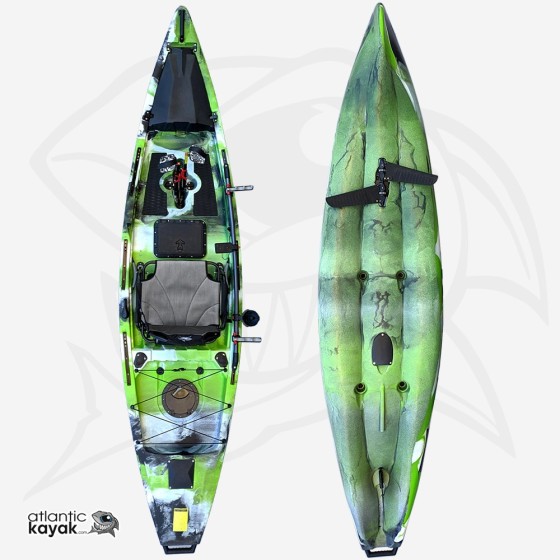 Kayak Nootka ciclon a pedales para pesca | Atlantic Kayak