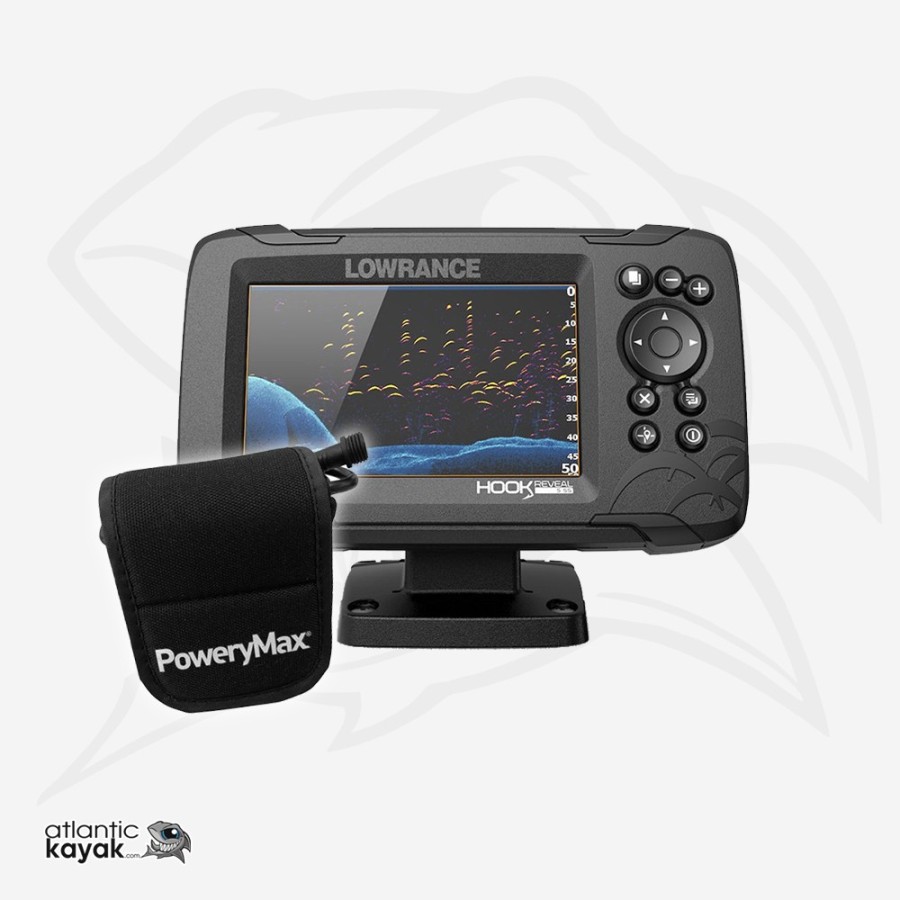 Sonda Lowrance Hook Reveal 5 HDI 83/200 + POWERY PX5