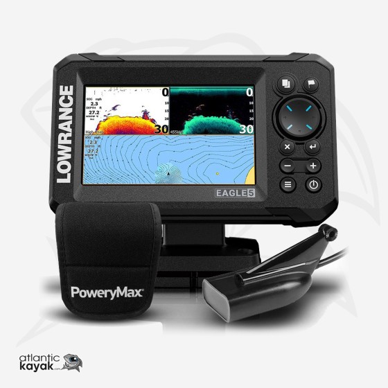 Lowrance Eagle 5 con Transductor HDI 83/200 CHIRP/Downscan + Powery PX5